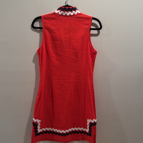 Sail to Sable Classic Linen Blend Tunic Dress XS - Picture 6 of 6